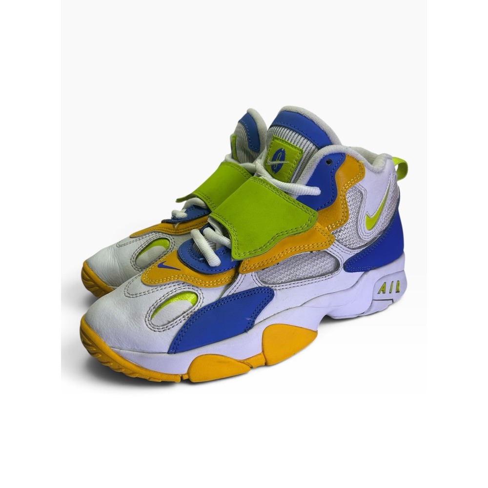 Nike Air Max Speed Turf GS White Multi Atomic Green DR9869-100 Size 5.5Y Women 7